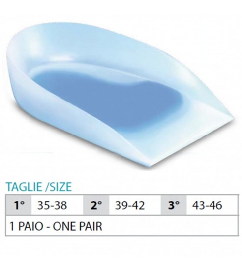 Talonnettes De Silicone Avec Déchargement Central Et Latéral Réf. 103