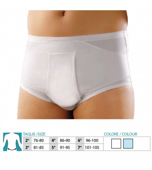 Slip Elástico De Contención Algodón Para Hombre - Ref. 510