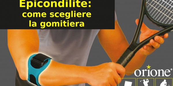 Epicondilite: come scegliere la gomitiera