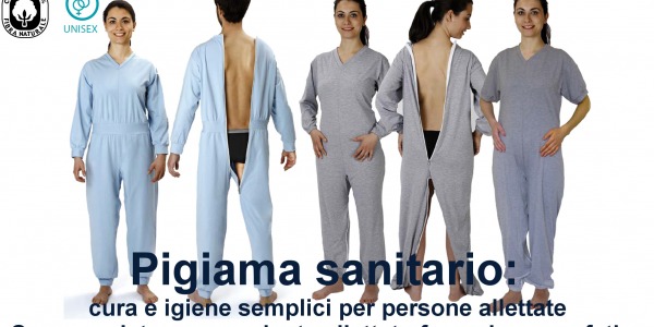 Pigiama sanitario: cura e igiene semplici per persone allettate